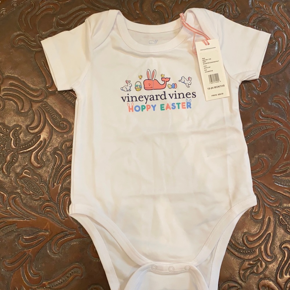 Vineyard vines Easter bodysuit new w tags